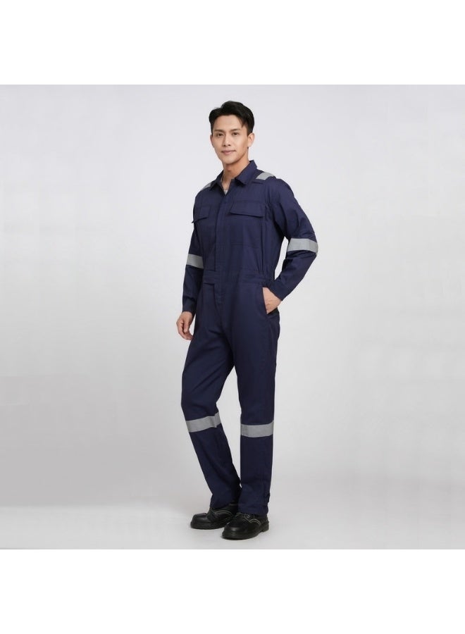 NIBEMINENT Men Women Working Coveralls Welding Suit Car Repair Workshop Mechanic Clothes Repairman Workwear - Image 1