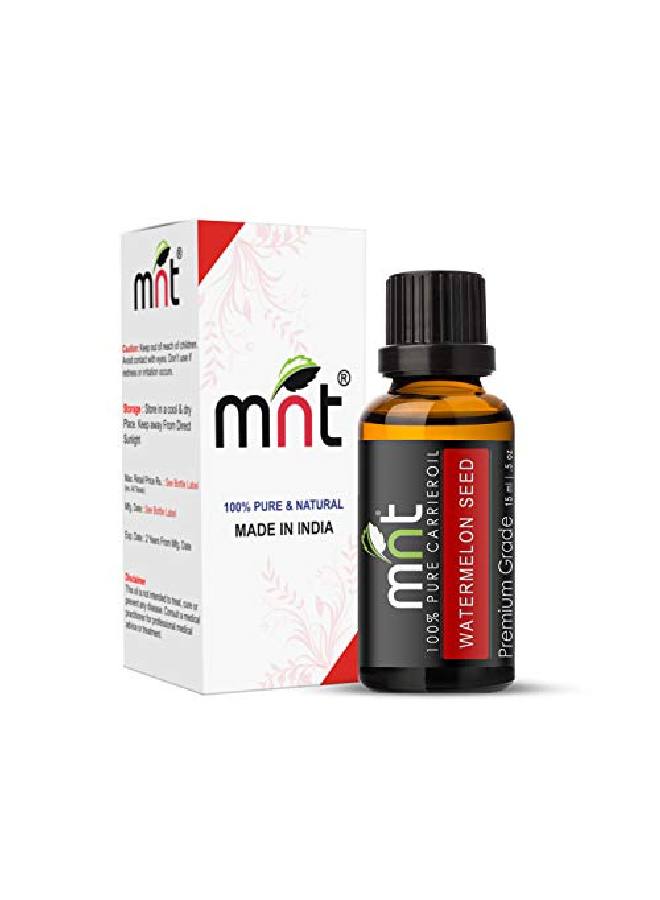 MNT Watermelon Seed Essential Oil 100% Pure l & Undiluted For Skin care Hair & Face (15ML) - Image 2