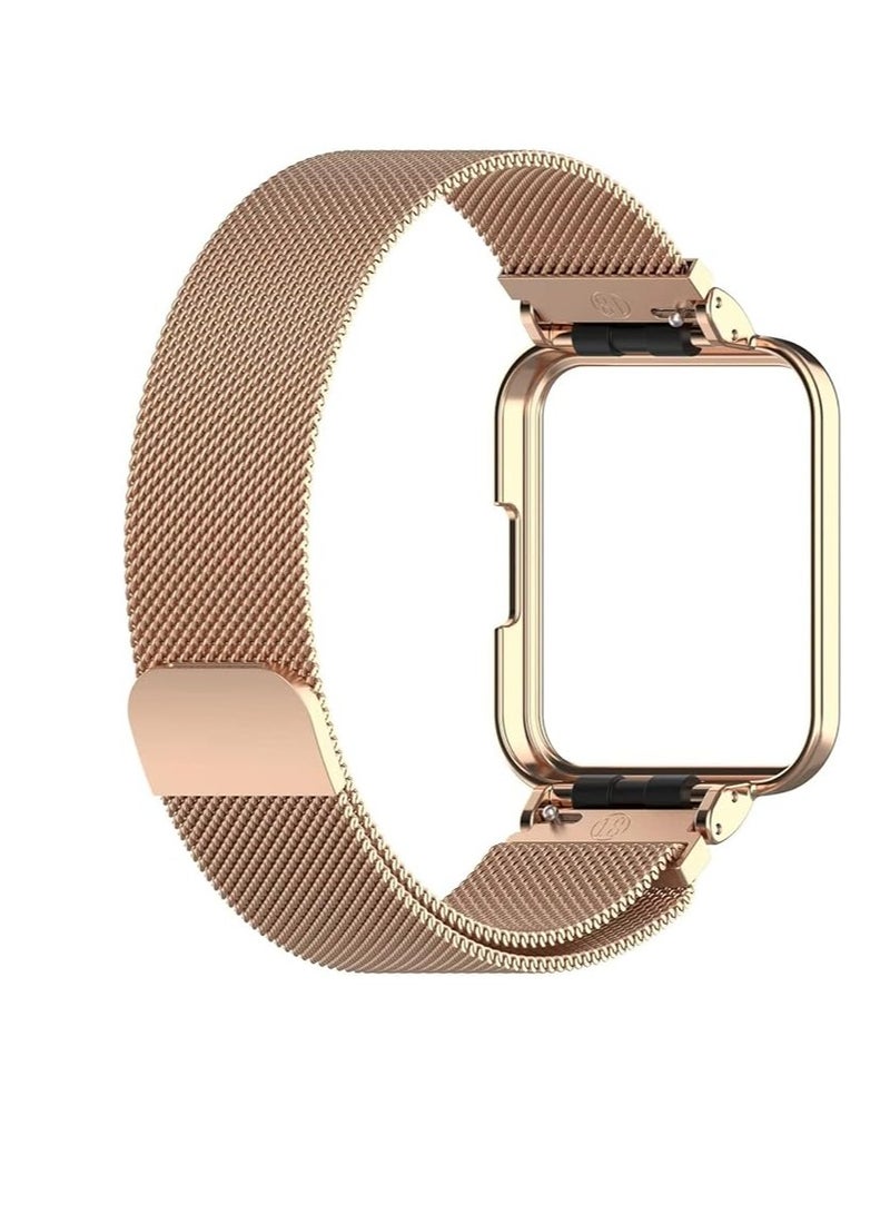 Bracelet Compatible with Xiaomi Mi Watch Lite/Redmi Watch, Adjustable Stainless Steel Metal Replacement Bracelet with Xiaomi Mi Watch Lite/Redmi Watch - Image 2