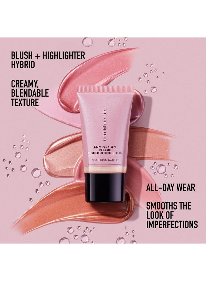 bareMinerals Complexion Rescue Highlighting Liquid Blush, Liquid Highlighter + Blush Hybrid, Buildable, Gel-Cream, Liquid Blush for Cheeks, All Day Wear, Vegan - Image 5