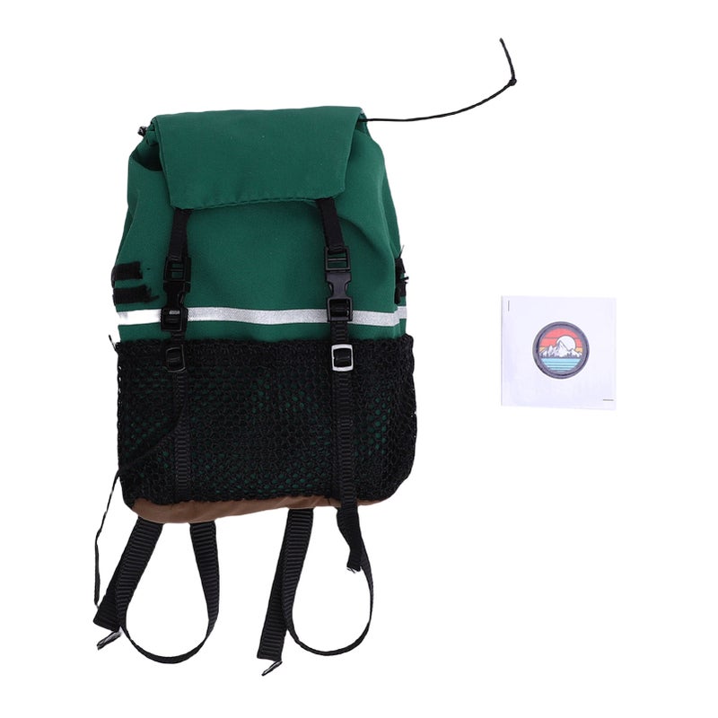RC Simulation Backpack Fit for SCX10 1/8 1/10 RC Crawler Car Oxford Cloth RC Simulation Luggage Bag Decoration Green - Image 1
