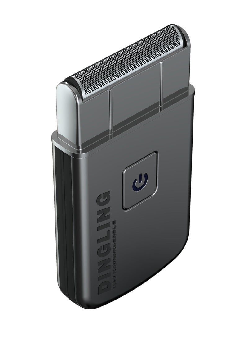 DINGLING Men's Electric Travel Shaver and Beard Trimmer Cordless Clipper USB Rechargeable - Image 3