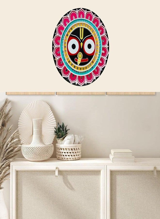 Decordial 8inches shrinathji lippan Art Materials DIY kit with 2 pcs 8 inches lippan MDF Board Gold Decorative Mirrors lippan Art kit for Kids Adults wall Decoration for Home Decor - Image 4