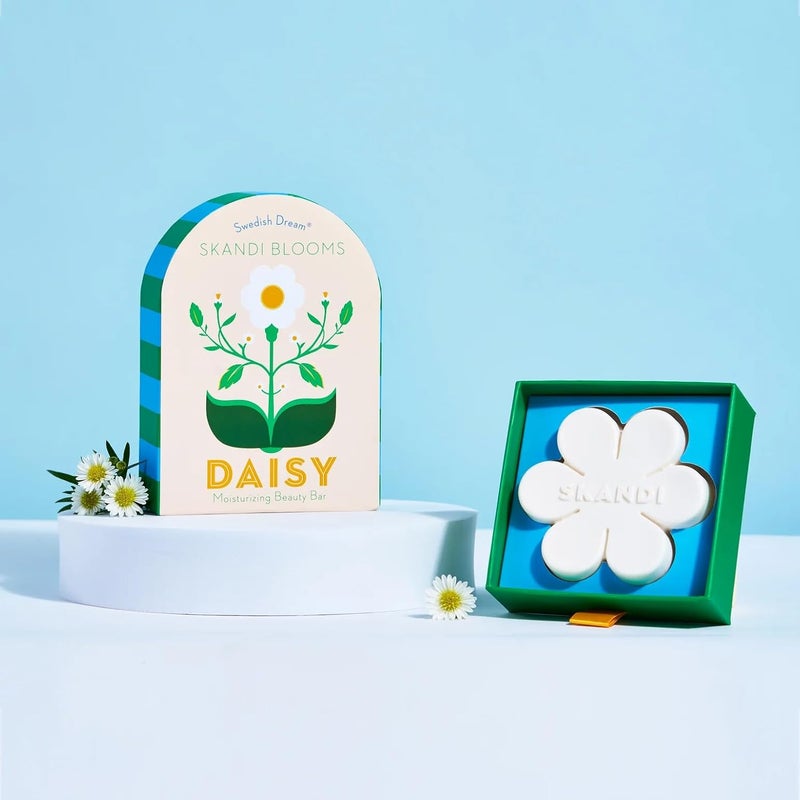 Kalastyle Swedish Dream SKANDI BLOOMS DAISY Bar Soap Moisturizing Beauty Bar Made with Sunflower Lechithin Vegan and CrueltyFree 428 ounces 120 grams - Image 3
