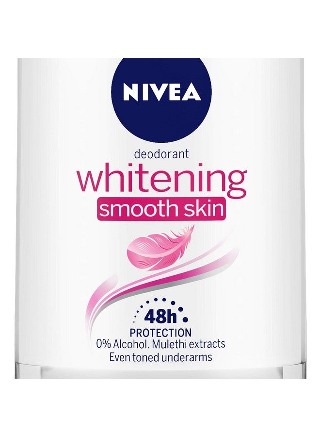 NIVEA Whitening Smooth Skin Roll on for Women, 50ml (Pack of 4, Almond) - Image 5