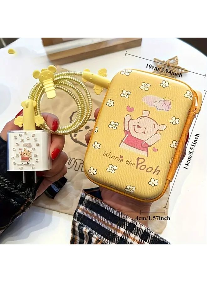 Mickey Mouse Silicone Case For Iphone 16 15 14 13 12 11 With Fast Charging Storage Bag - Image 3