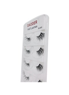 False Eyelashes Half Lashes Wispy Cat Eye Faux 3D Mink Lashes Natural Look Soft Handmade Wispies 7-15mm Eye Lashes For Eye Makeup 5 Pairs (Half Lashes 04) - pzsku/ZCF15E16F5C7FFF36E295Z/45/_/1687513556/3213d4d7-14ff-43df-957f-11f2c768b88c