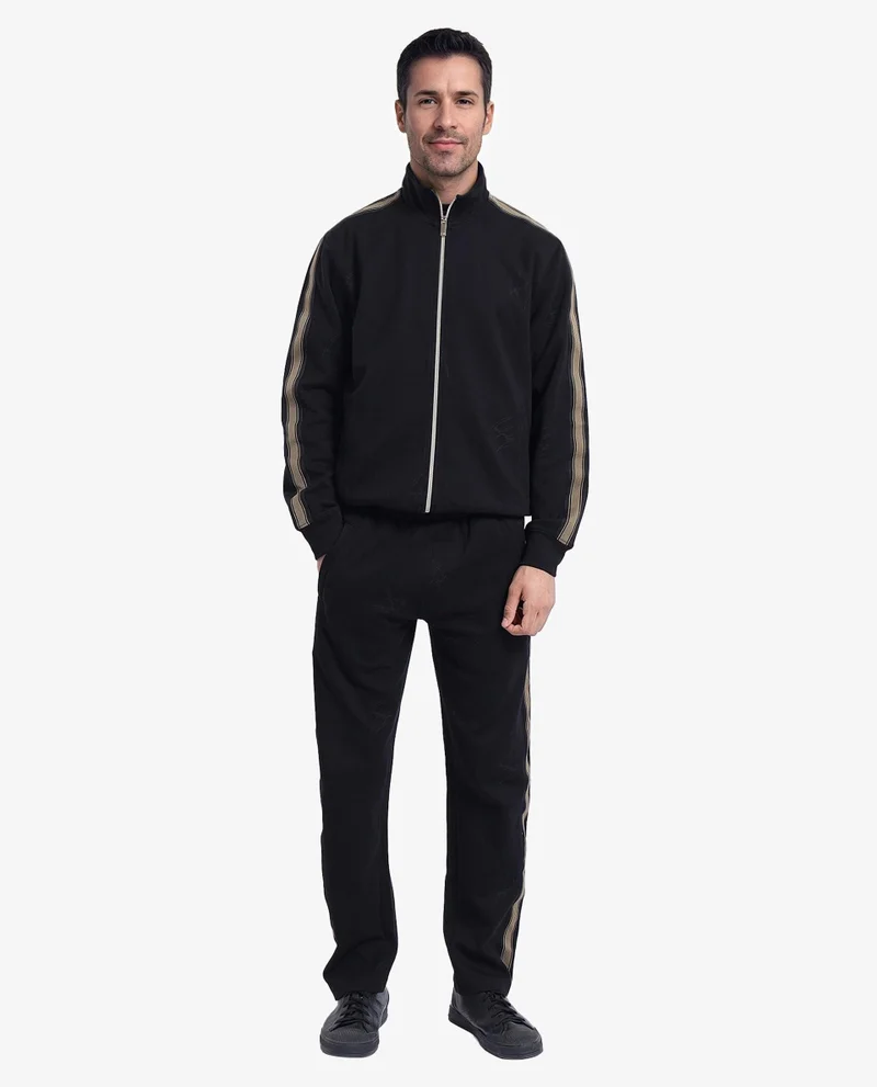 Rare Rabbit Men's Signature Printed Knit Jacket