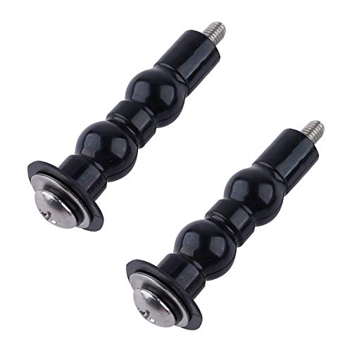 Milcraft TOTO Toilet Hinge Screw Kit - Expanding Rubber Bolt Top Nuts Set for Top Mount Toilet Seat Tightening, Blind Hole Fixing, 2 Pack - Image 2