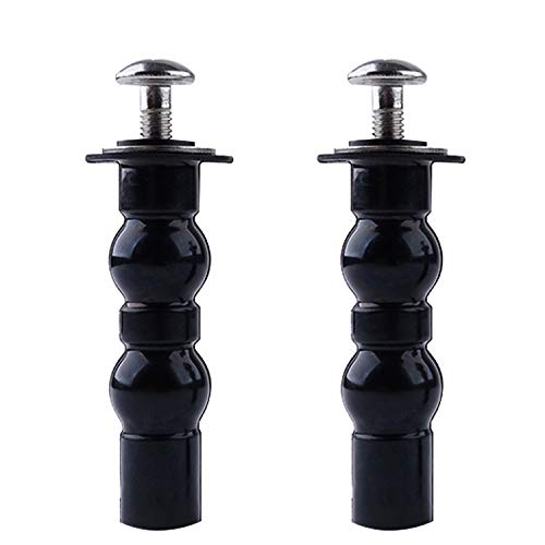 Milcraft TOTO Toilet Hinge Screw Kit - Expanding Rubber Bolt Top Nuts Set for Top Mount Toilet Seat Tightening, Blind Hole Fixing, 2 Pack - Image 1