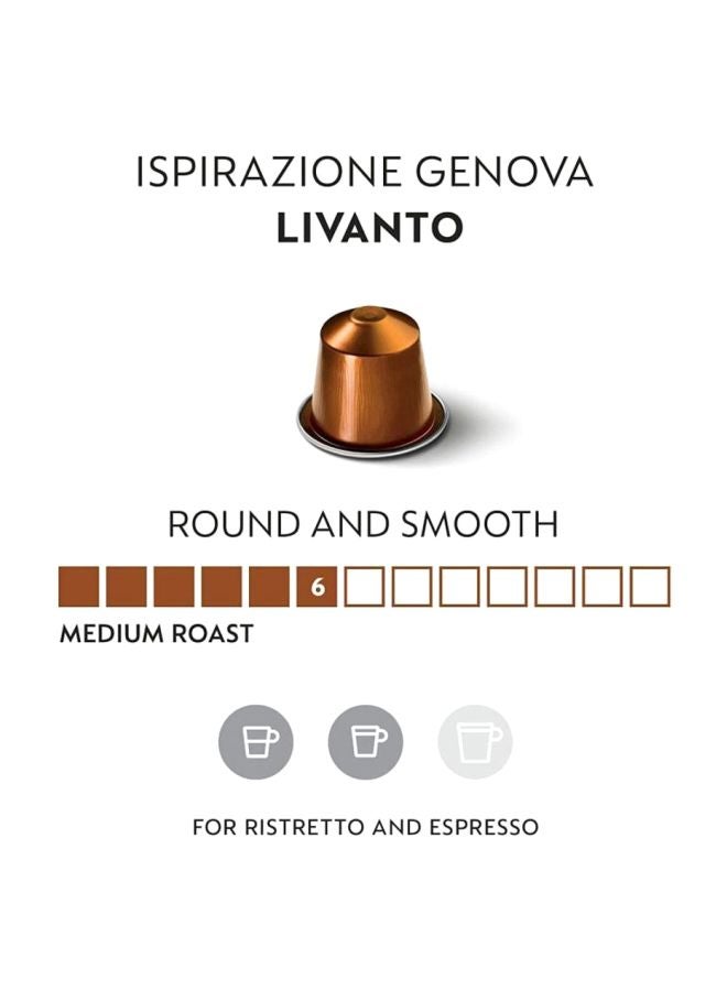 Nespresso Espresso Coffee Capsules Livanto 30grams - Image 3