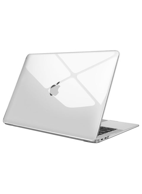 Case for MacBook Air 13 Inch A2337 (M1) / A2179 / A1932 (2021 2020 2019 2018 Release) - Snap On Hard Shell Case Cover for New MacBook Air 13 Retina Display with Touch ID - Crystal Clear