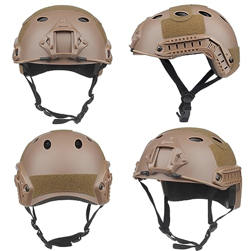 VPZenar Tactical Helmet,Airsoft Mesh Mask and Googles,Fast PJ Helmet Accessories for Mens Protective Gear - Image 2