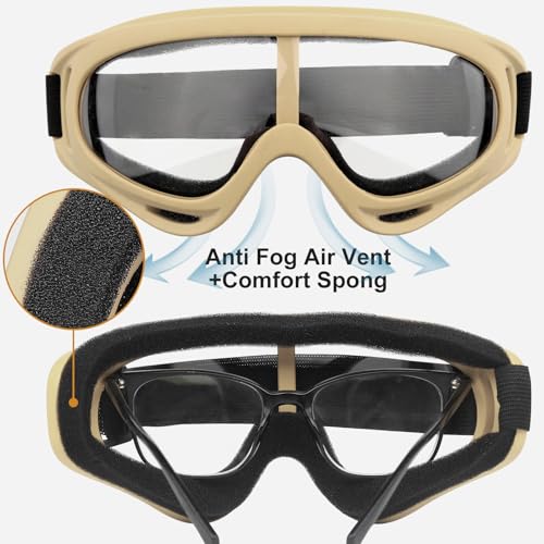 VPZenar Tactical Helmet,Airsoft Mesh Mask and Googles,Fast PJ Helmet Accessories for Mens Protective Gear - Image 5