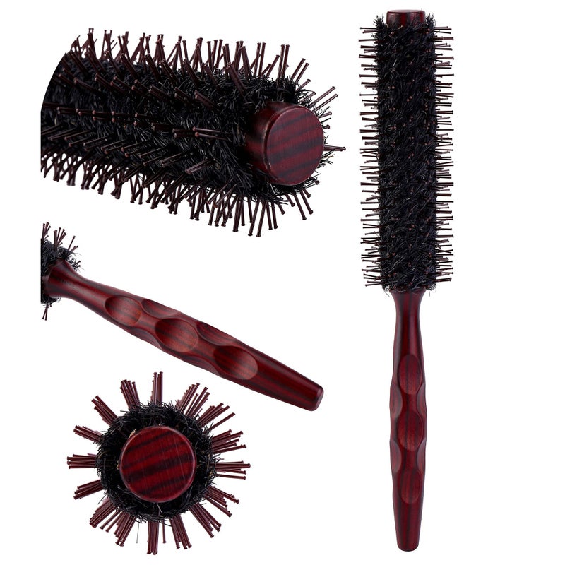 Aethland 2pcs Boar Bristle Teasing Brush for Women, Teaser Brush with Rat Tail Back Combing - Detangling, Add Volume Makes Hair Smooth - Image 3