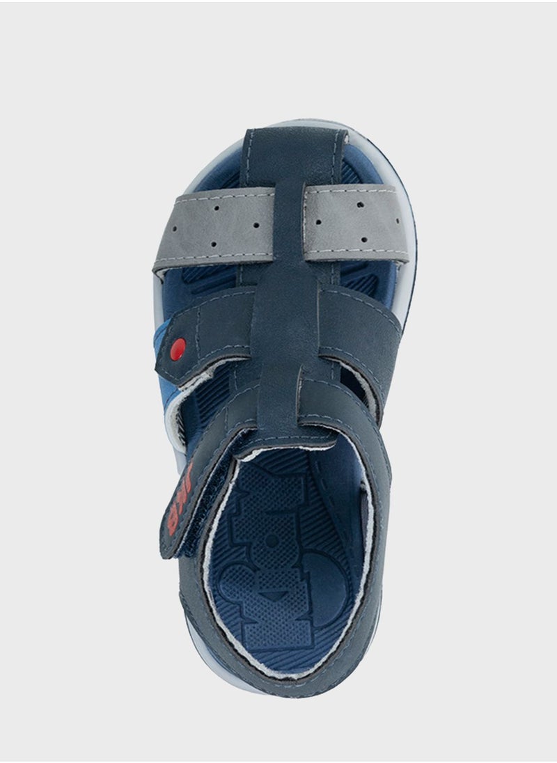 JUST KIDS BRANDS - Infant Brisle Sandals - Image 1