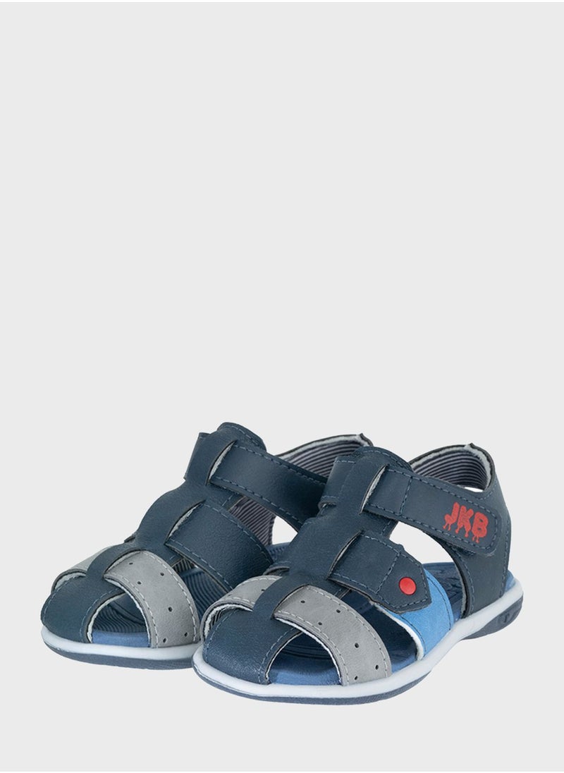 JUST KIDS BRANDS - Infant Brisle Sandals - Image 1