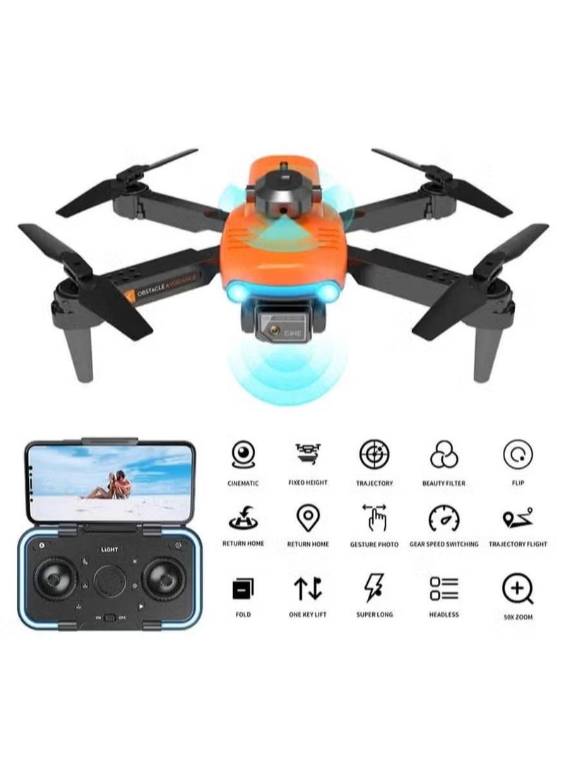 F187 Foldable FPV Drone with 1080P Camera – WiFi Connectivity, Gravity Sensor, Stable Flight, Compact Design, Ideal for Aerial Photography, Vlogging, and Fun Flights, Easy to Use for Beginners and Experts