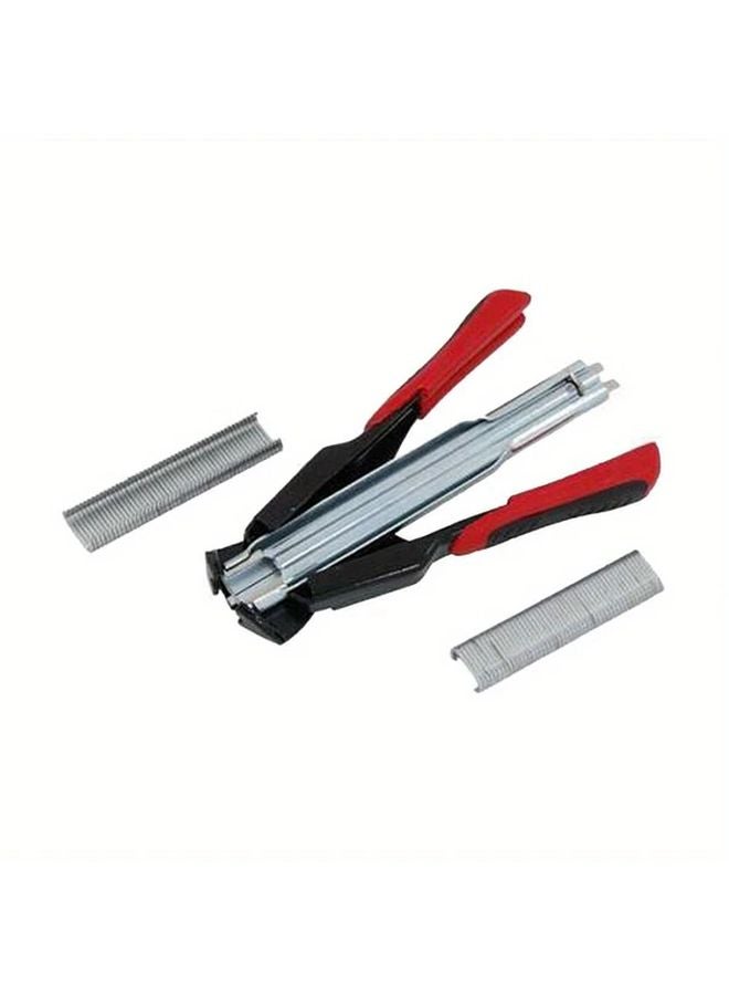 Heavy Duty Hog Ring Pliers With Automatic Manual Feed For C Ring Staples With 100 Hot Rings - Image 2