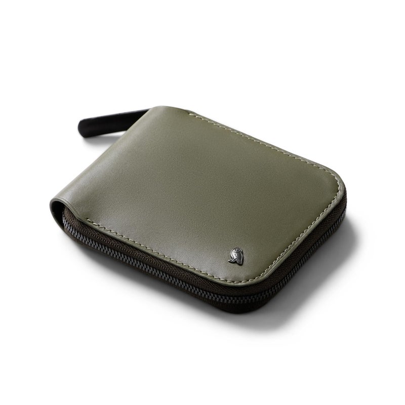 Bellroy Zip Wallet (8+ cards, flat bills, easy-access magnetic coin pouch) - Willow - Image 1