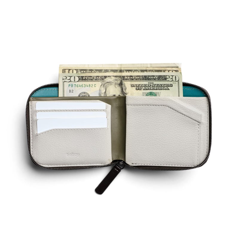 Bellroy Zip Wallet (8+ cards, flat bills, easy-access magnetic coin pouch) - Willow - Image 2