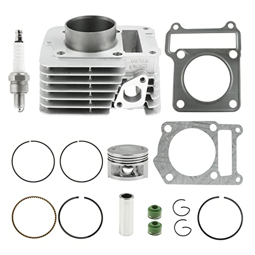 طقم إعادة بناء حشوة مكبس أسطوانة FLYPIG لأسطوانة توب إند ل2000-2005 ياماها TTR125 TTR125E TTR 125