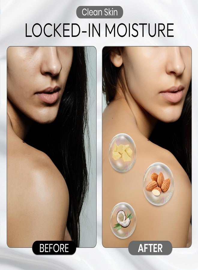 Botanist Foaming Body Wash for Sensitive Skin & Babies, Moisturizing Body Soap with Organic Shea Butter, Almond Oil, Cocoa Butter from Japan, Sulfate & Paraben Free, Rose& White Peach 30.4 Fl Oz - Image 3