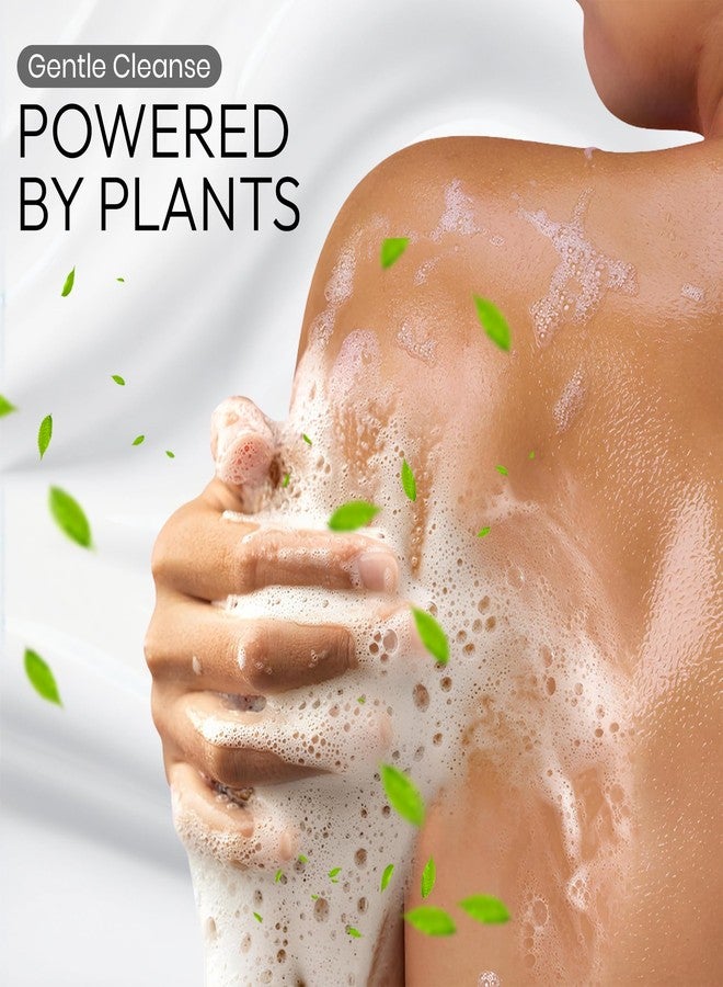 Botanist Foaming Body Wash for Sensitive Skin & Babies, Moisturizing Body Soap with Organic Shea Butter, Almond Oil, Cocoa Butter from Japan, Sulfate & Paraben Free, Rose& White Peach 30.4 Fl Oz - Image 2