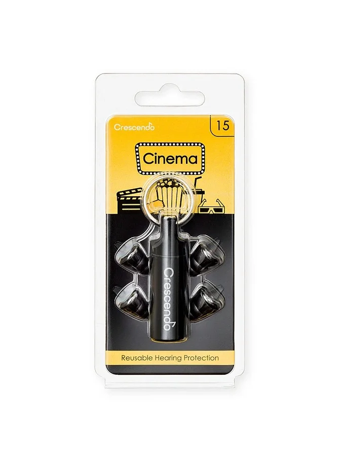 Crescendo Dynamic Ear Company Crescendo Cinema 15 black later
