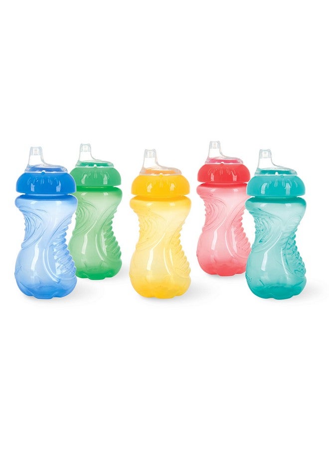 Nuby كوب سهل الإمساك ولا ينسكب، 10 أونصات، قد تختلف الألوان، عبوة واحدة - Image 1