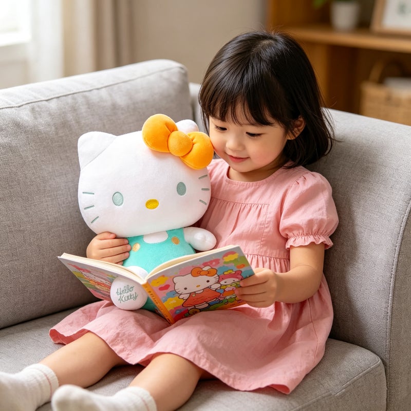 Hello Kitty 30cm Hello Kitty Original genuine plush doll - Image 2