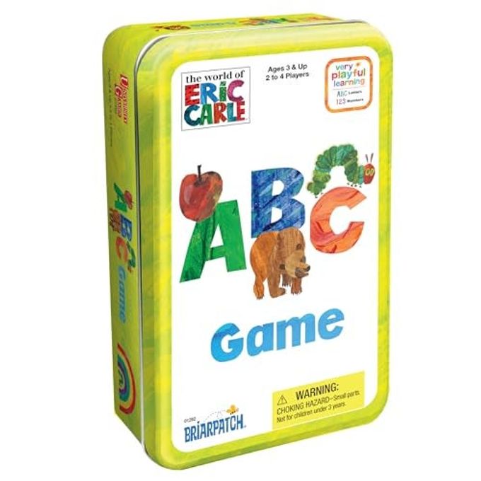 Briarpatch The World of Eric Carle ABC Game Tin, Multi/None (01282) Medium - Image 4