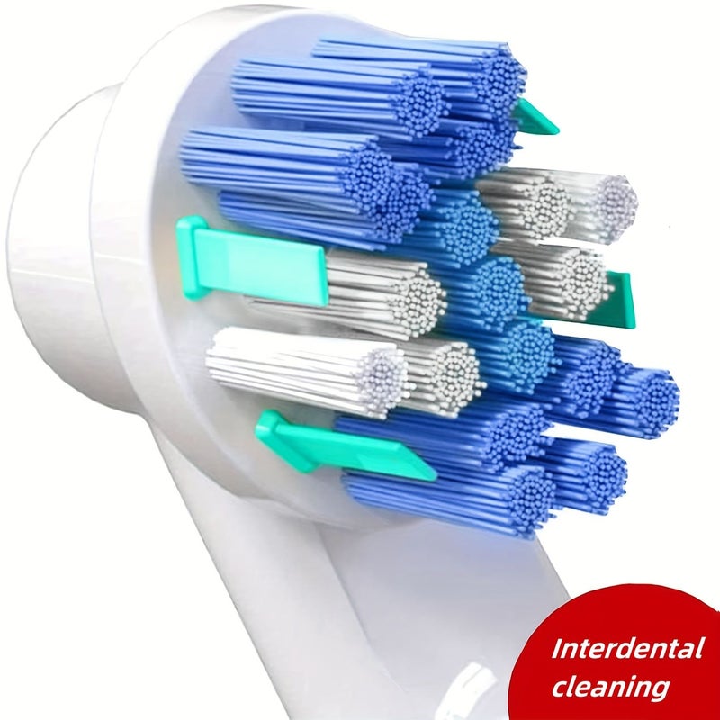 Replacement Electric Toothbrush Heads Compatible With Standard 4pcs For Oral B Pro 500 1000 1500 3000 3757 5000 7000 7500 8000 - Image 3