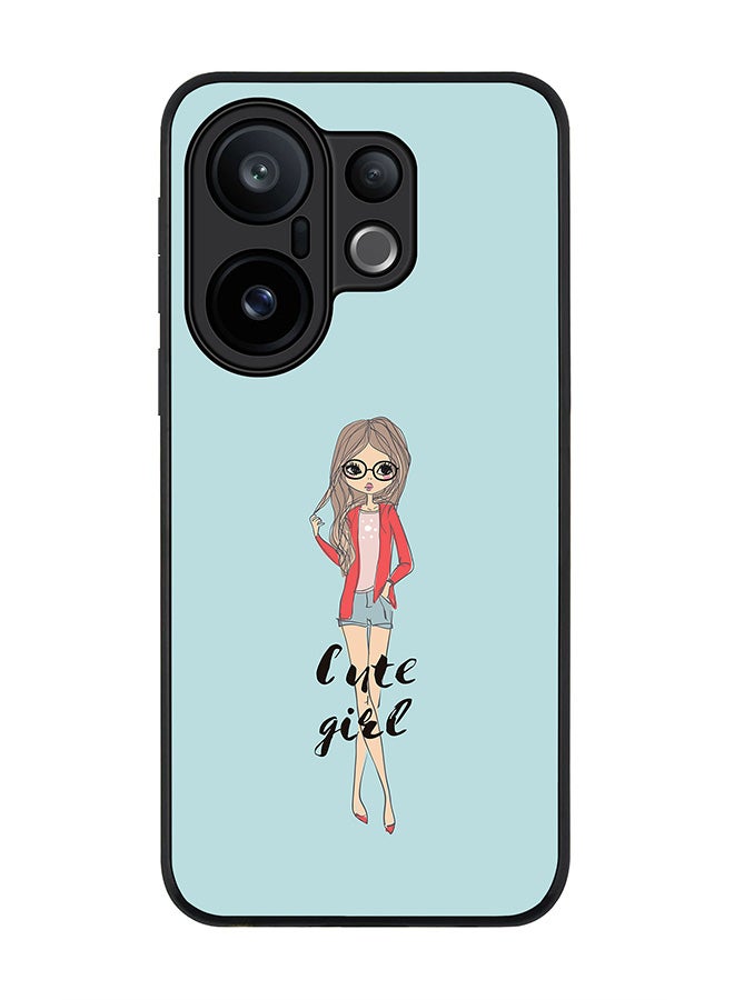 Stylizedd For vivo X200 FE / S30 Pro mini Case,Slim fit Camera Protection, Shockproof Thin Phone cover  - Dreamer Cute Girl