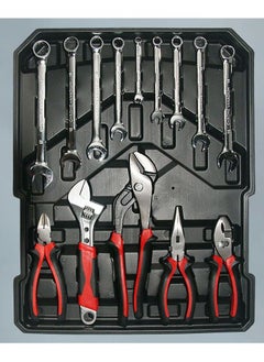 DubaiGallery Steel Tool Box With Hand Tool Sets For Garage Storage Tool Cabinet Trolley Box  - Image 2