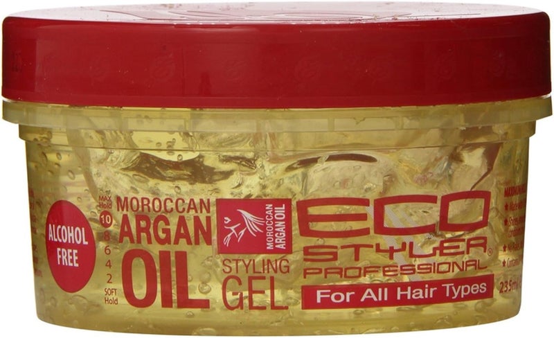 ECOCO EcoStyler Gel Moroccan Argan Oil 8 oz Pack of 2