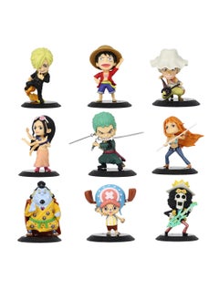 General ONE PIECE anime figure, Luffy Sauron blind box figure ornament, cake decoration doll Q version Nami figure (10-12cm)  - Image 1