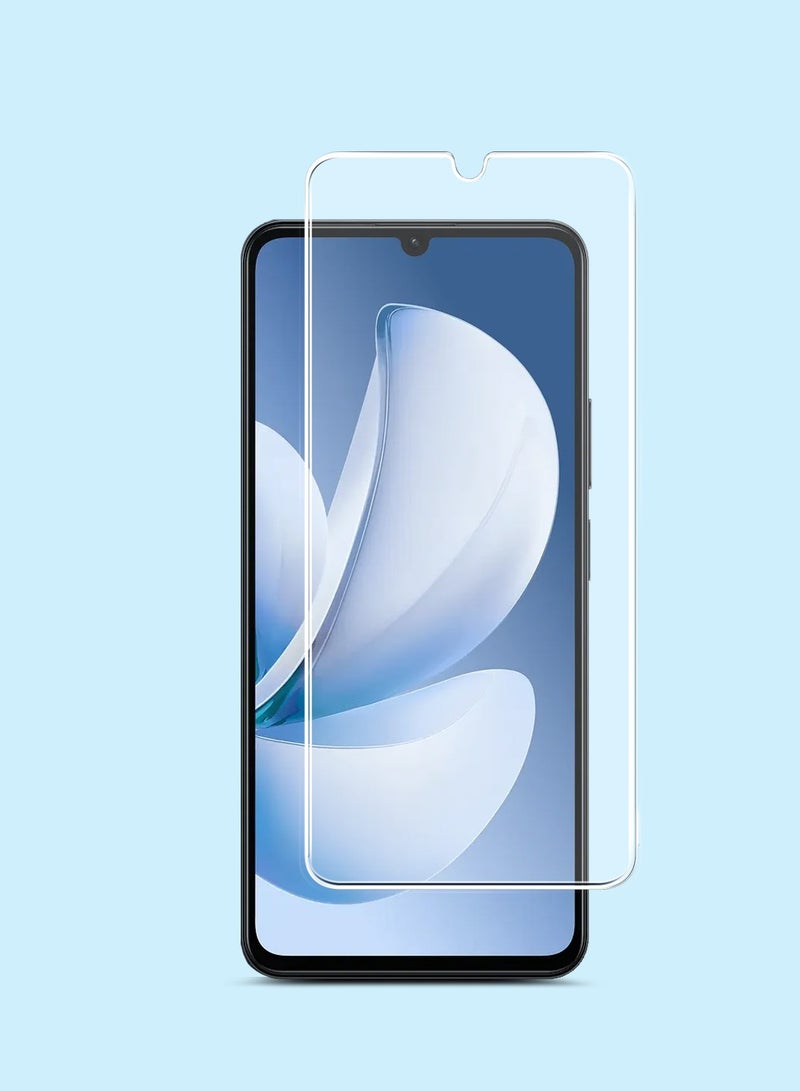 جيماكس واقي شاشة زجاجي مقوّى Realme Note 70 4G 2025 سلسلة GMAX بريميوم حواف منحنية 9H 2.5D - شفاف - Image 1