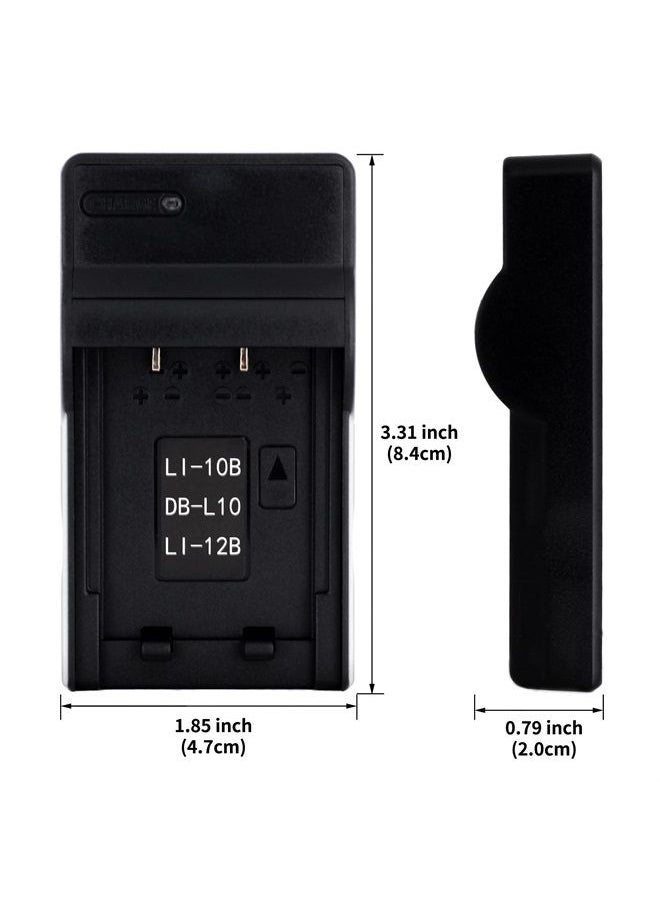 Norifon - LI-10B USB Charger for Olympus Camedia C-470, C-50, C-5000, C-60, C-70, C-7000 Zoom, C-760, C-765, C-770 Ultra Zoom, D-590 Zoom, Camedia X-1, X-2, X-3, X-500 Camera and More - Image 1