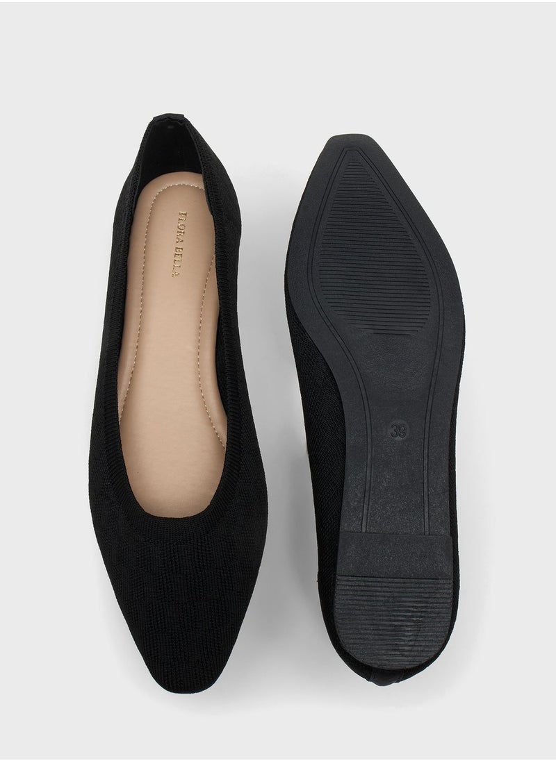 shoexpress - Casual Slip Ons Ballerinas - Image 1