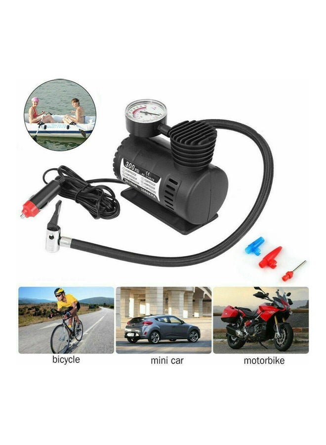 NIBEMINENT Car Electric Air Pump 300psi Compressor Portable Tire Inflator For  - Image 5