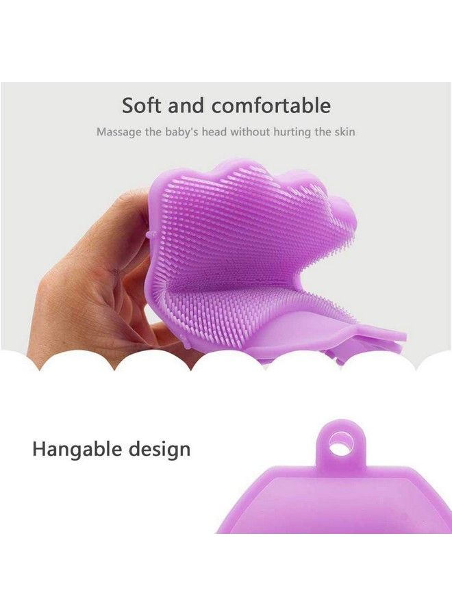 Drake Silicone Body Scrubber Bath Brush Shower Scrub Silicone Bath Sponge Skin Cleaning Bath Glove Bathroom Body Bath Shower Brush  - Image 4