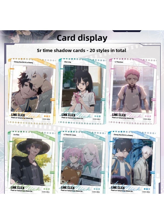Collection Card Agency Genuine Time Agent Time File Deluxe Collection Card First Play 1AP Card Card Valley-color:Time Agent-animation Fun Card [full Box Of 8 Packs]