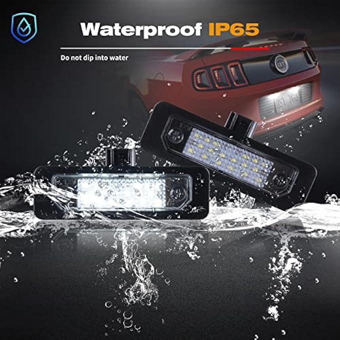 Gempro أضواء لوحة ترخيص LED لسيارة فورد موستانج فيوجن توروس لينكولن MKS Mkt - Image 5