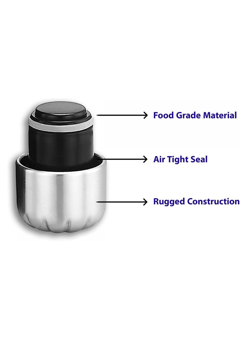 Atlasware Atlasware Stainless Steel Vacuum Bottle, 1000 ml - Matt Steel  - Image 3