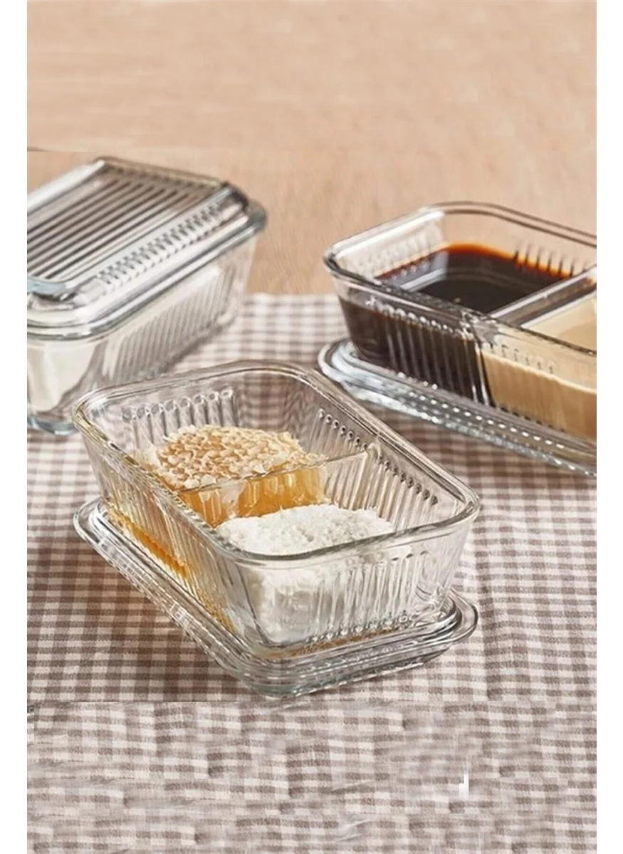Paşabahçe 96764 Storage Container with Compartments, Breakfast Bowl
