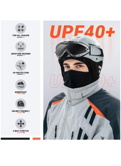 SYOSI Balaclava Face Mask Motorcycle Cycling Balaclavas Ski Mask Balaclava UV Protection Helmet Liner Windproof Outdoor Head wear Men Women  - Image 5