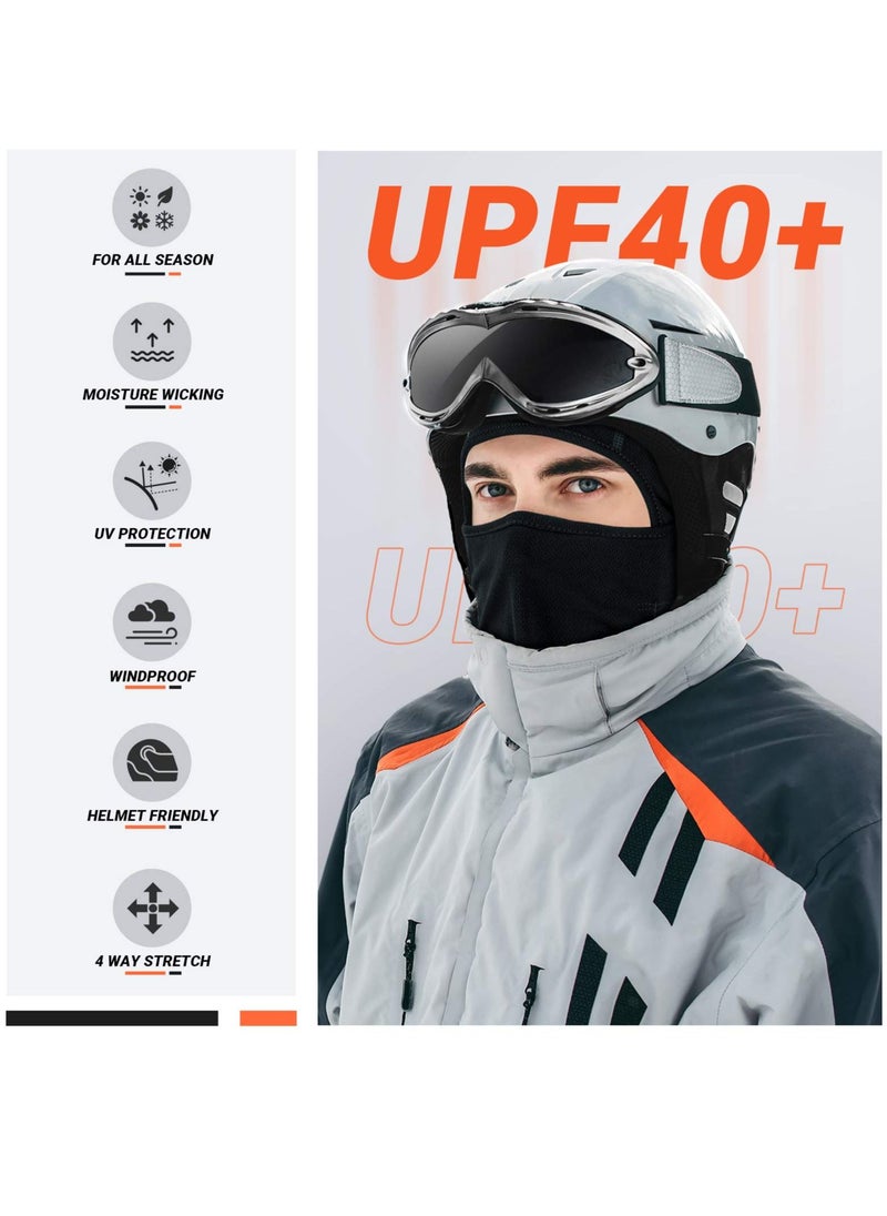SYOSI - Balaclava Face Mask Motorcycle Cycling Balaclavas Ski Mask Balaclava UV Protection Helmet Liner Windproof Outdoor Head wear Men Women - Image 1