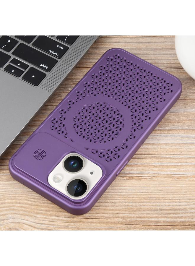 اس-توب جراب لهاتف iPhone 14 Plus بلون نقي مع خاصية العلاج بالروائح العسلية من MagSafe - Image 5