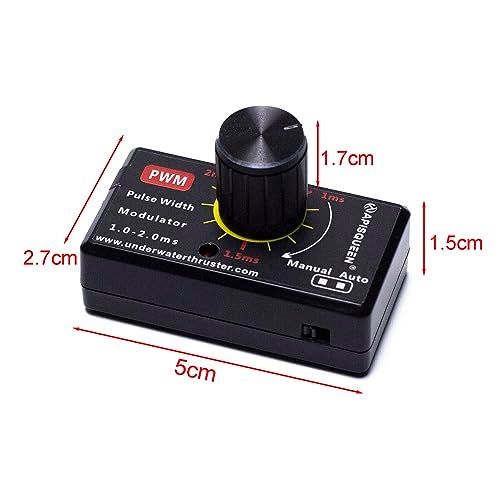 ApisQueen PWM 1-2MS Speed Control Knob Pluse Width Modulator for Underwater Thrusters/Brushless Motors - Image 4